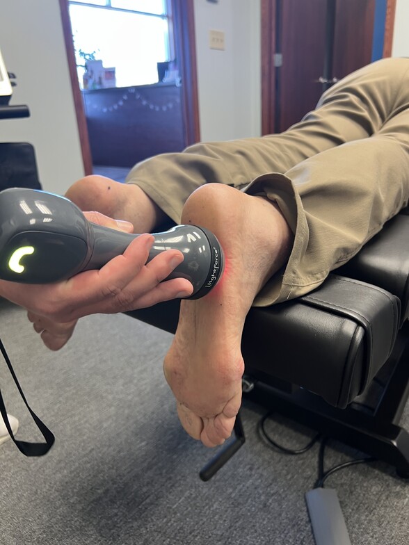 laser therapy on plantar fasciitis in ankeny iowa